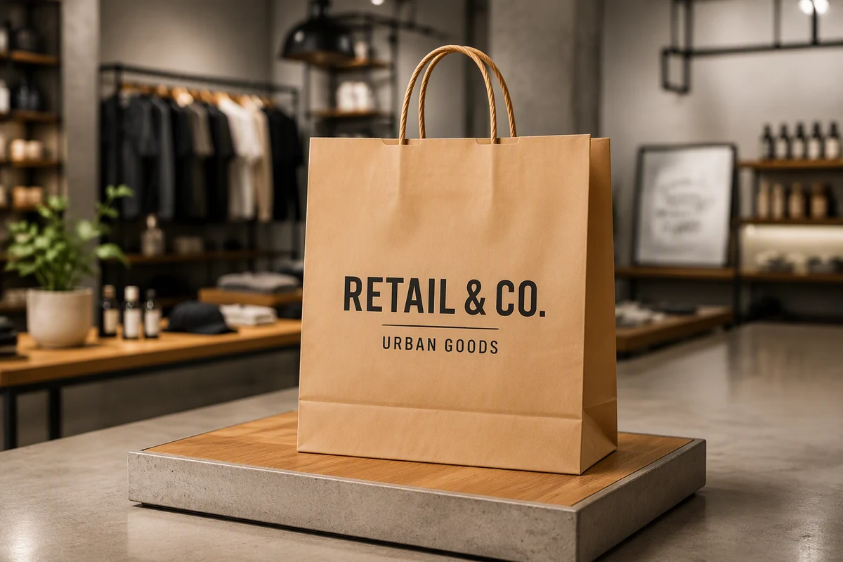 Custom E-Commerce & Retail Carry Bags